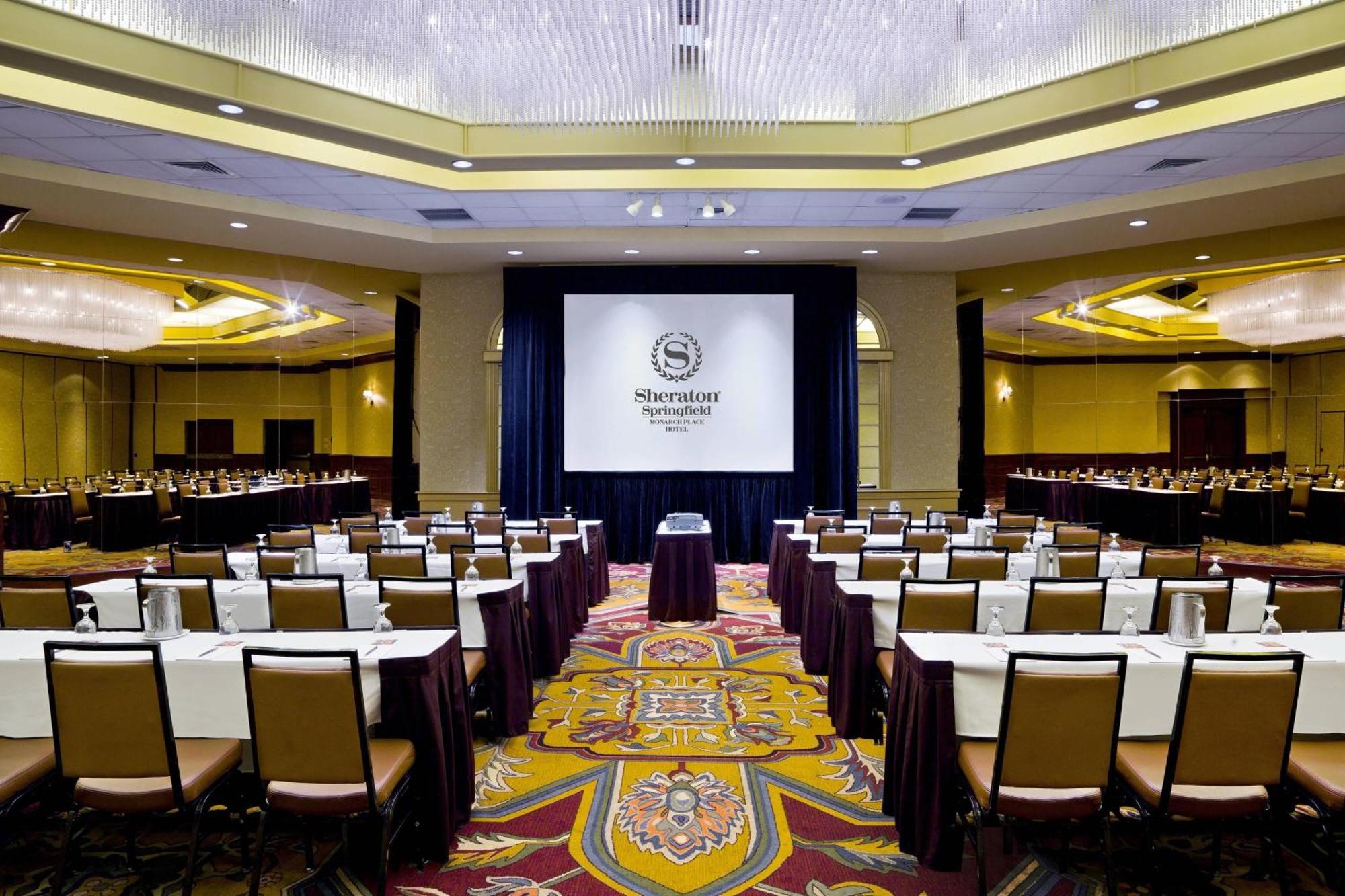 Sheraton Springfield Monarch Place Hotel Exterior photo